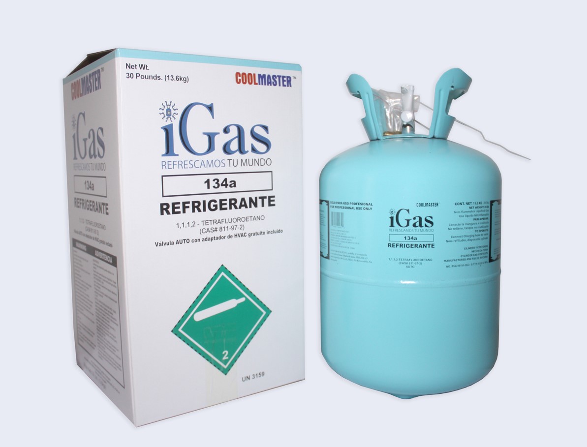 GAS REFRIGERANTEA  BOYA MINA  13.6 KG R134A COOL MASTER