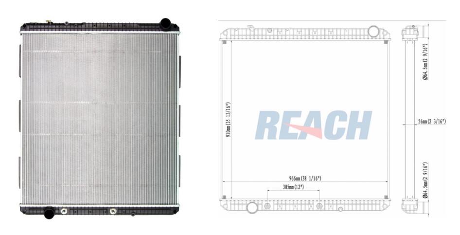 RADIADOR FL CASCADIA 09-17 3S0580800003  05-37145-000