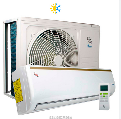 AIRE ACONDICIONADO MINISPLIT FRIO/CALOR 220V 2 TON 24000BTU 11.5SEER IUSA ALTA EFICIENCIA