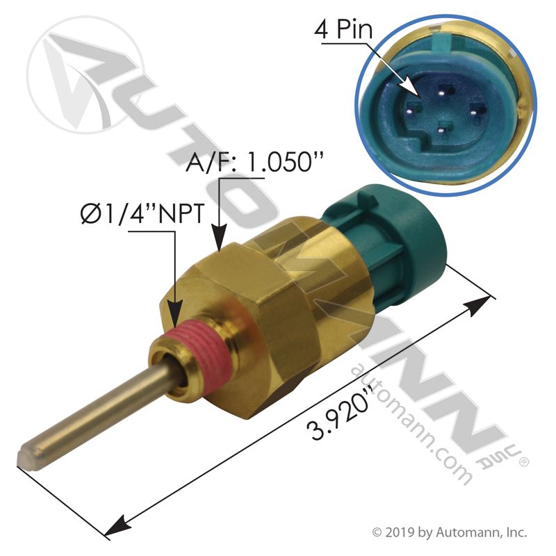 SENSOR NIVEL DE REFRIGERANTE CUMMINS 1673785C91, 4903489, 4383932, 3612521