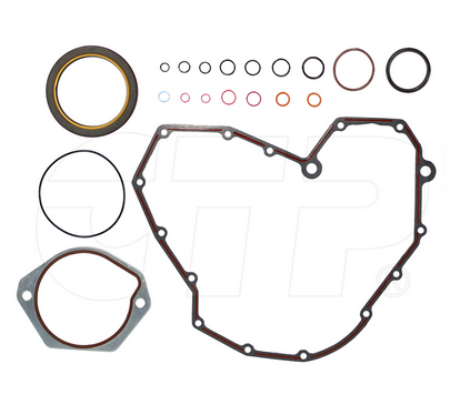 JUEGO EMPAQUE TAPA FRONTAL CAT 3126E 288-6375 CON RETEN