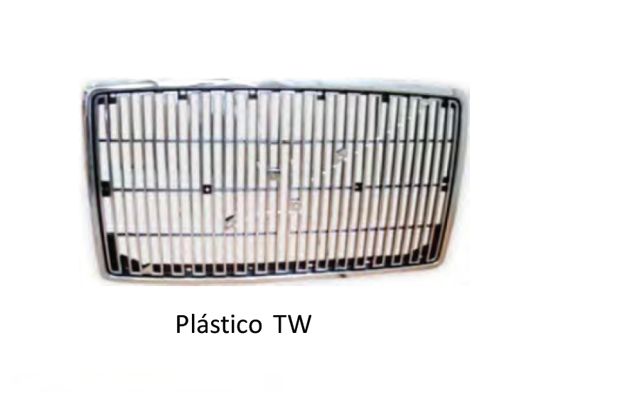 PARRILLA VOLVO VNM 2G 99-03 PLASTICO CROMO