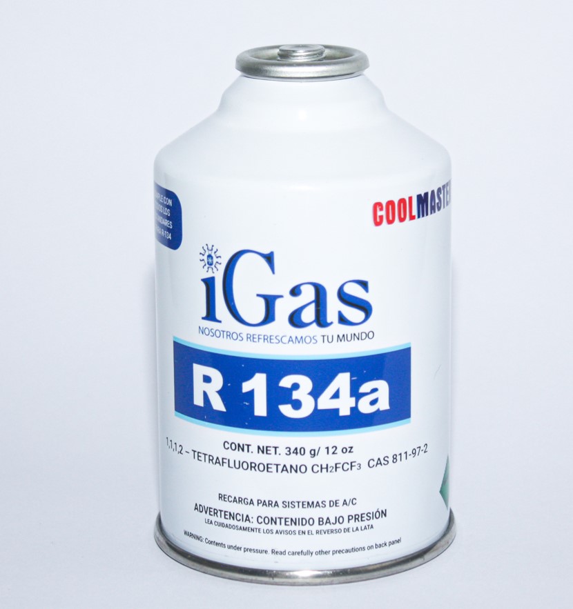 GAS REFRIGERANTE R134A 340G COOL MASTER