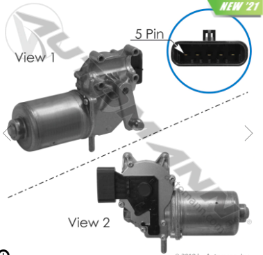 MOTOR LIMPIABRISAS PETERBILT Y KENWORTH AMERICANO