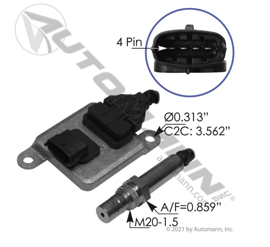 SENSOR DE OXIDO DE NITRÓGENO NOX ISX ISB  2894943 2894943RX