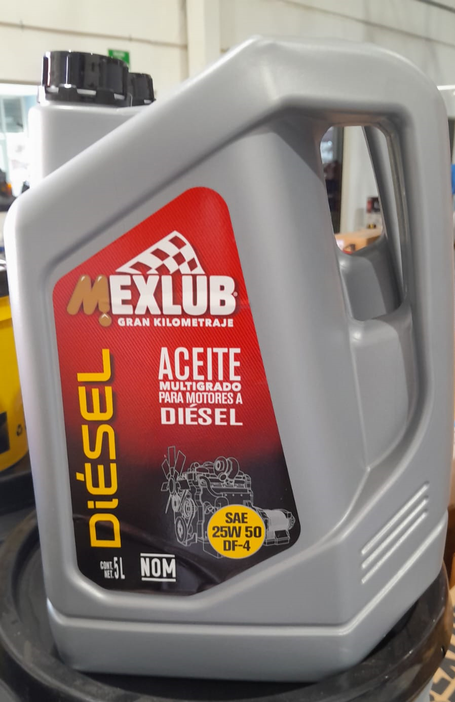 ACEITE MEXLUB MOTORES DIESEL CON GRAN KILOMETRAJE 25W50 5 LITROS