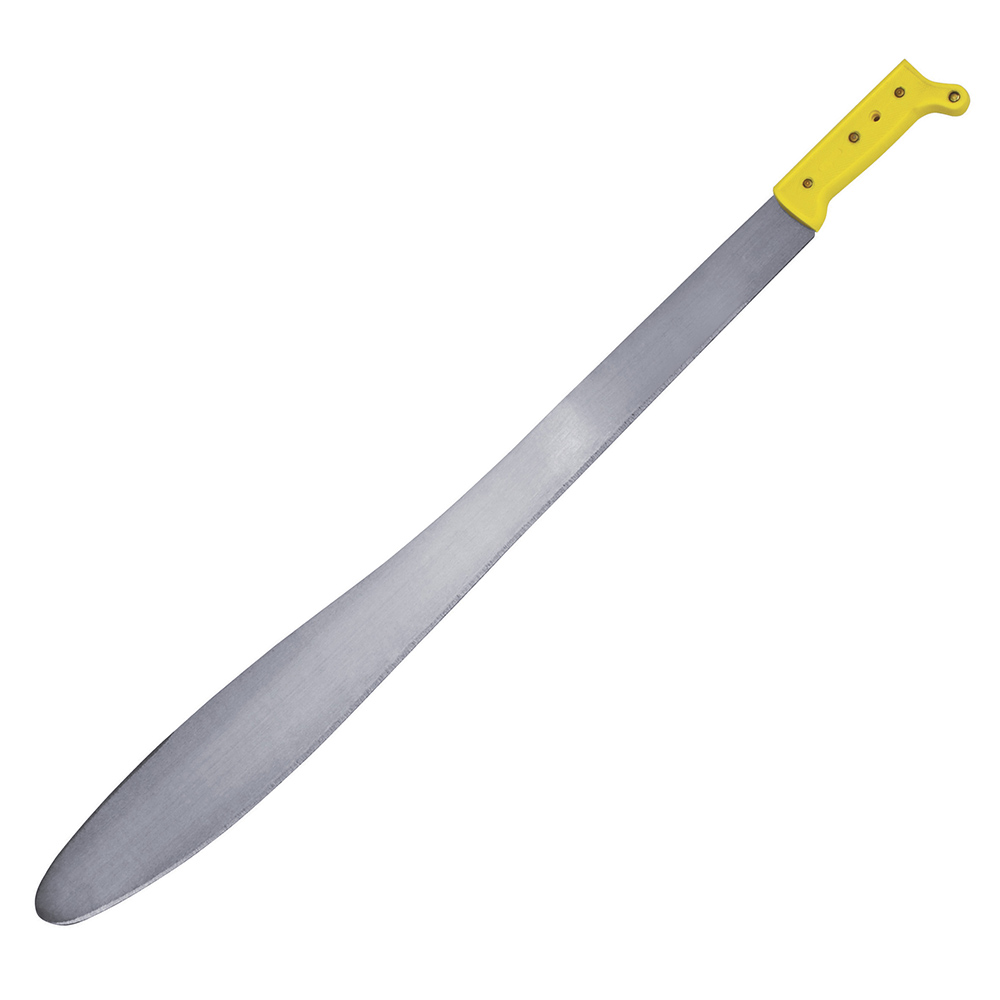 MACHETE LAMINADO CON MANGO AMARILLO CAGUAYANO 27″ [Surtek]