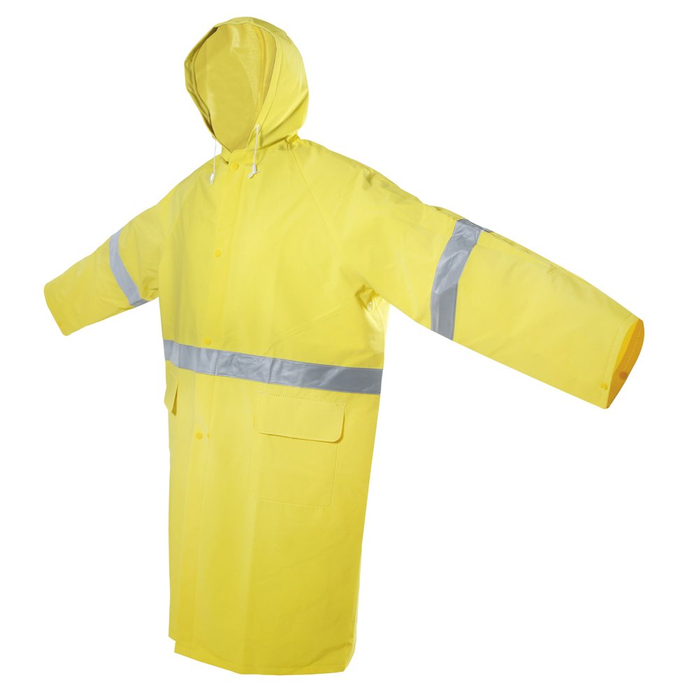 GABARDINA IMPERMEABLE CON CINTAS REFLEJANTES G [Surtek]