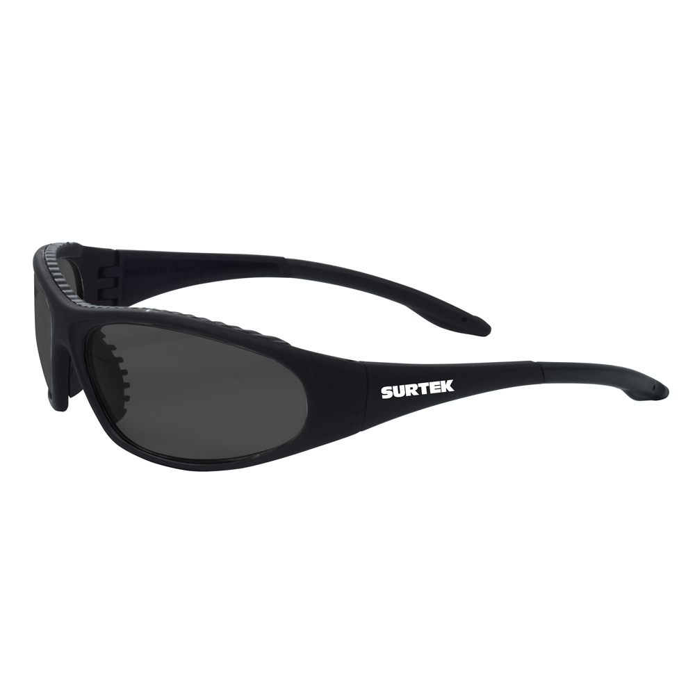 LENTES DE SEGURIDAD MODELO REFORZADO, OSCUROS [Surtek]