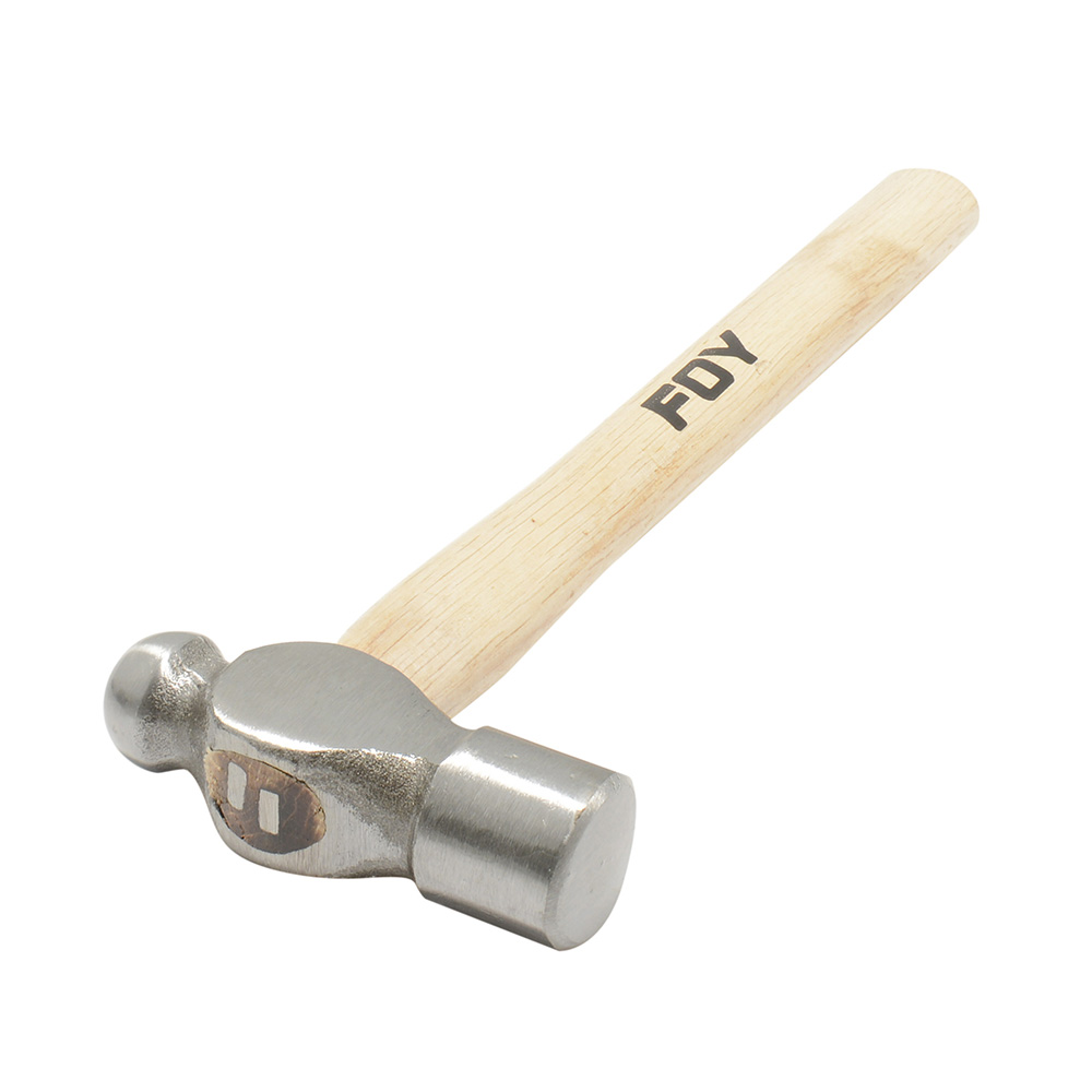 MARTILLO PULIDO DE BOLA CON MANGO DE MADERA DE 14″, 16 OZ [Foy]