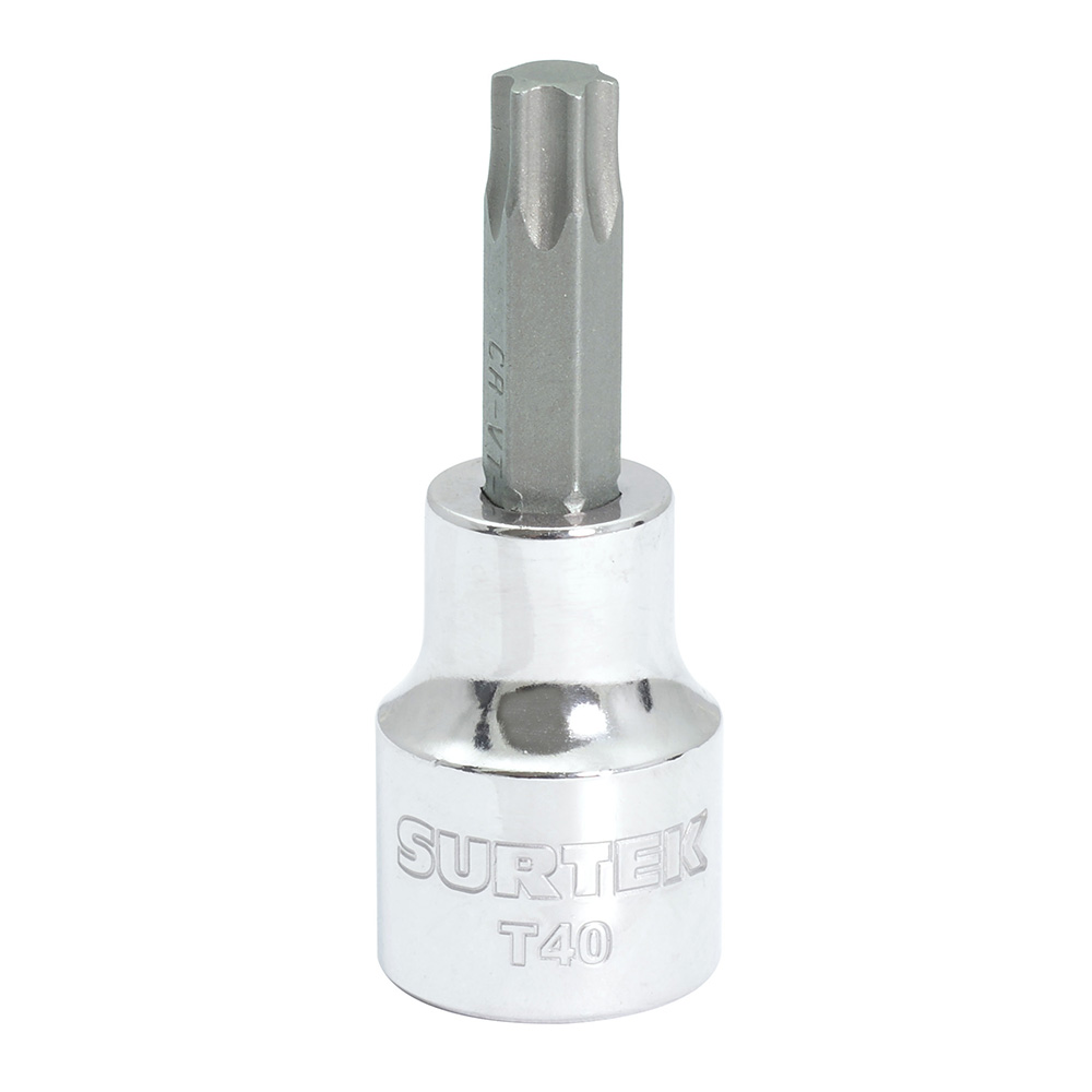 DADO CON PUNTA TORX CUADRO DE 3/8″, T40 [Surtek]