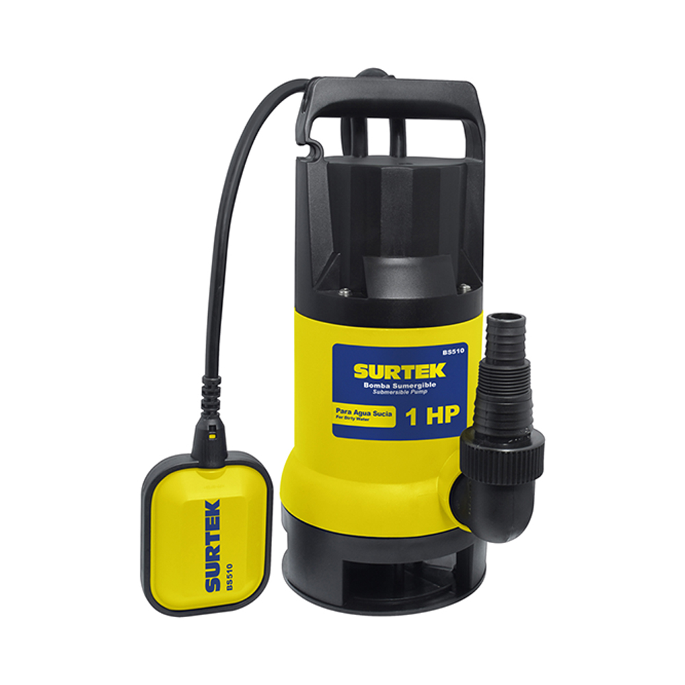 BOMBA SUMERGIBLE PARA AGUA SUCIA 1 HP 127 V [Surtek] - Moreno Diesel