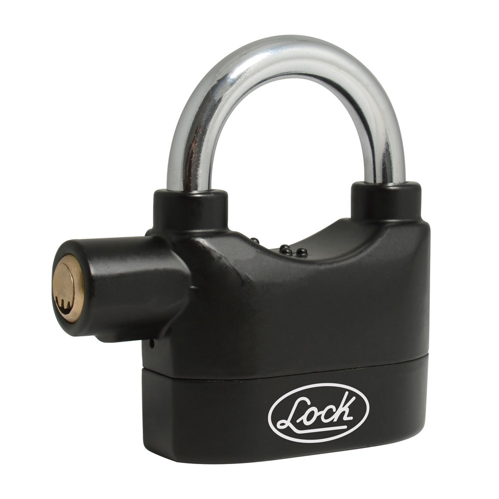 CANDADO CON ALARMA DE DOBLE CERROJO 70 MM, LLAVE DE PUNTOS [Lock]