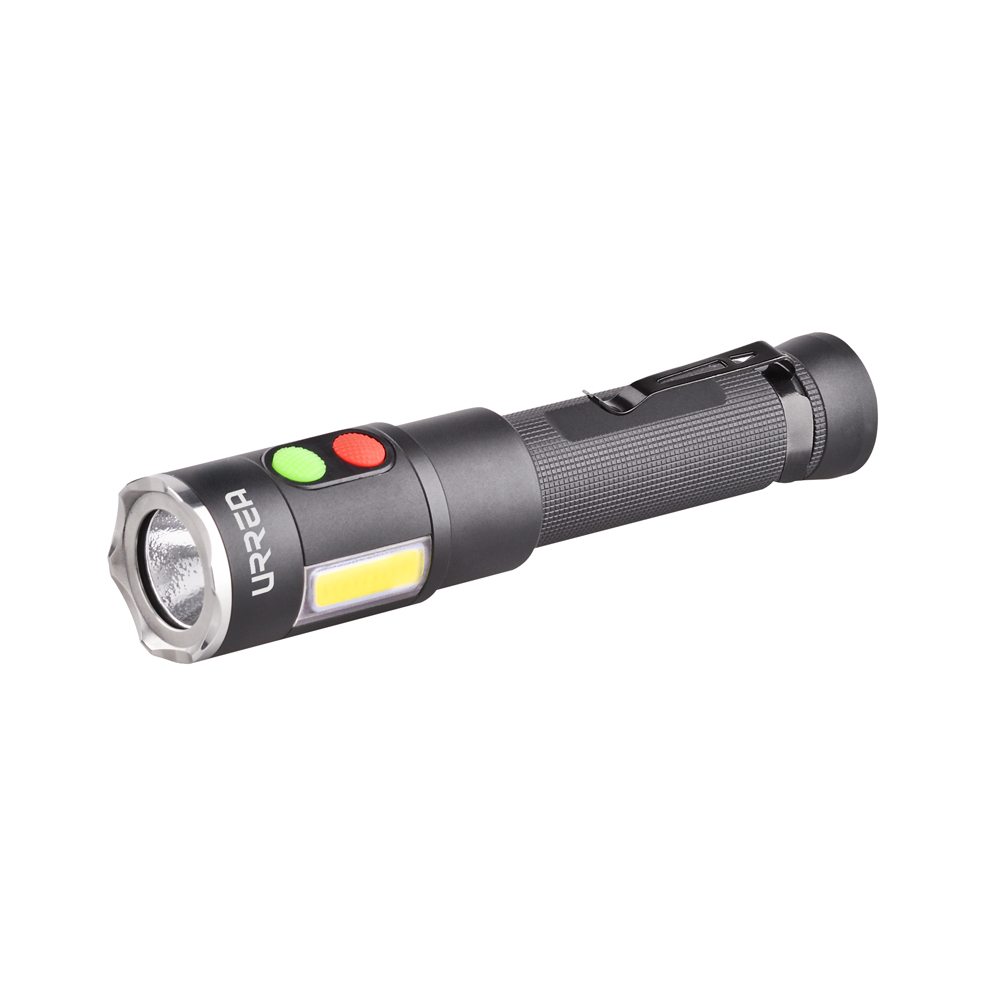 LINTERNA DE LED RECARGABLE CON ALARMA DE 600 LM [Urrea]