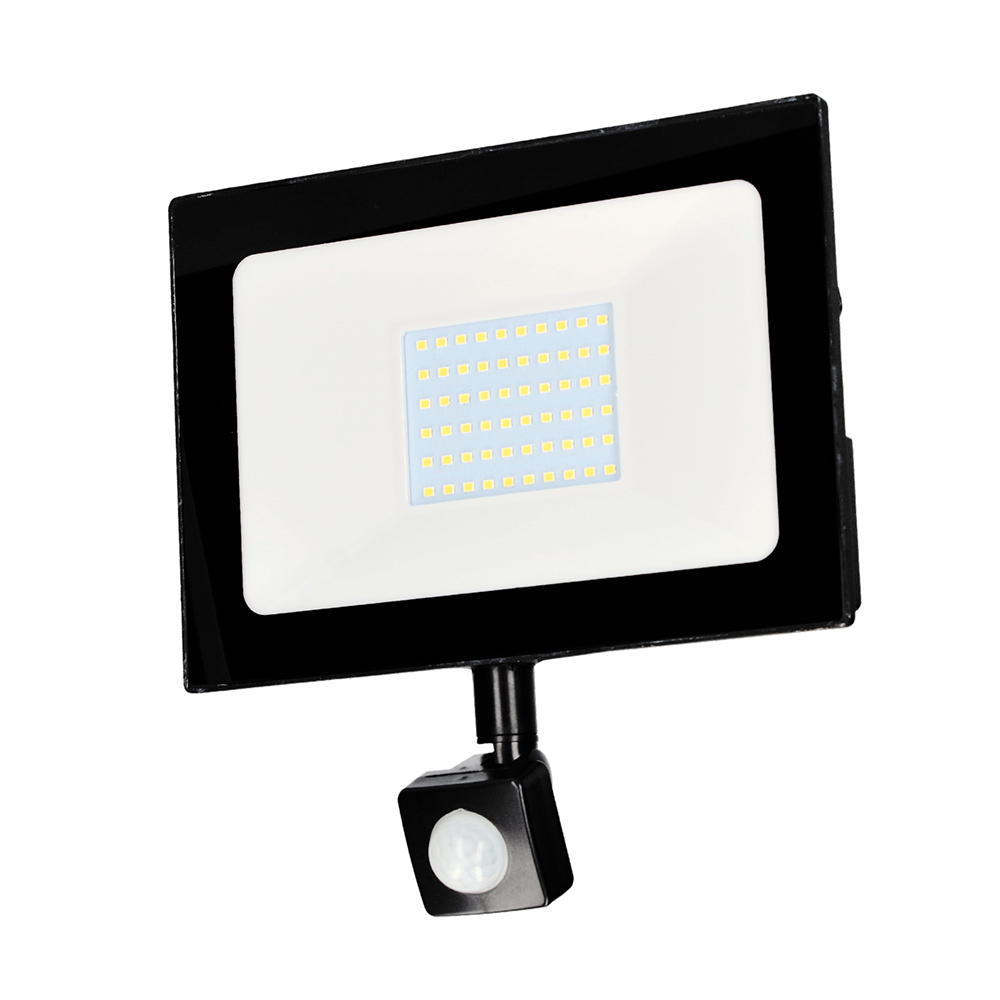 REFLECTOR DE LED SDM DELGADO CON SENSOR 50 W DE 4,000 LM [Surtek]