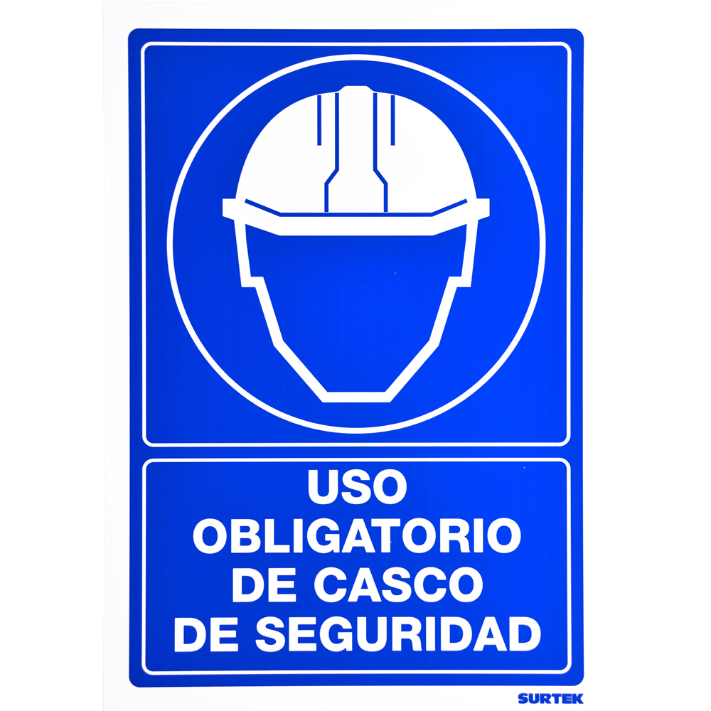 Use Casco de Seguridad – Señaliza SpA