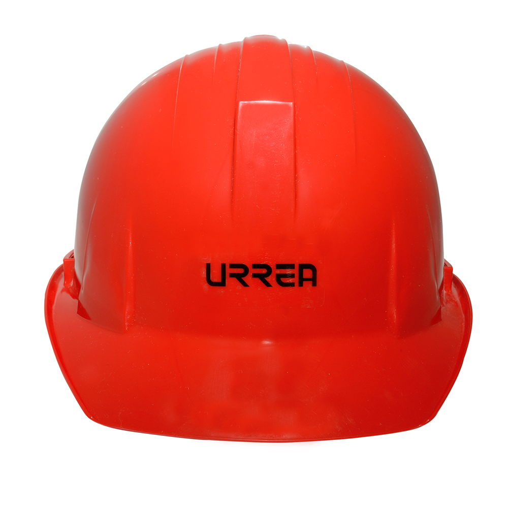 CASCO DE SEGURIDAD CON AJUSTE DE 4 PUNTOS, COLOR ROJO [Urrea]